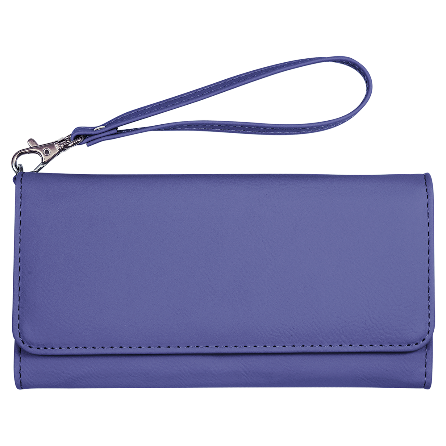 Personalized Leatherette Wallet with Strap