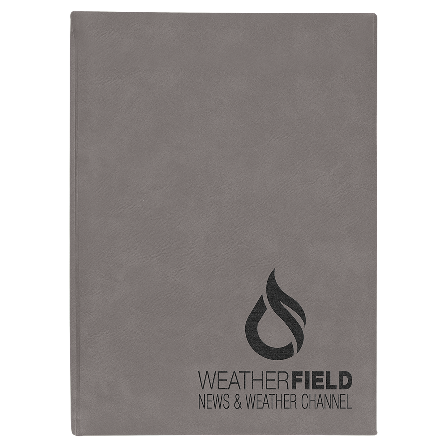 Leatherette Journal with Lined Notepad - 7" x 9 3/4"