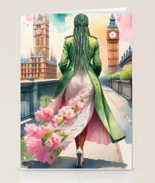 "Reflection in the City" Note Cards