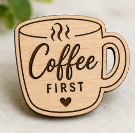 JAJA Flair Wooden Pins | Choose Your Design