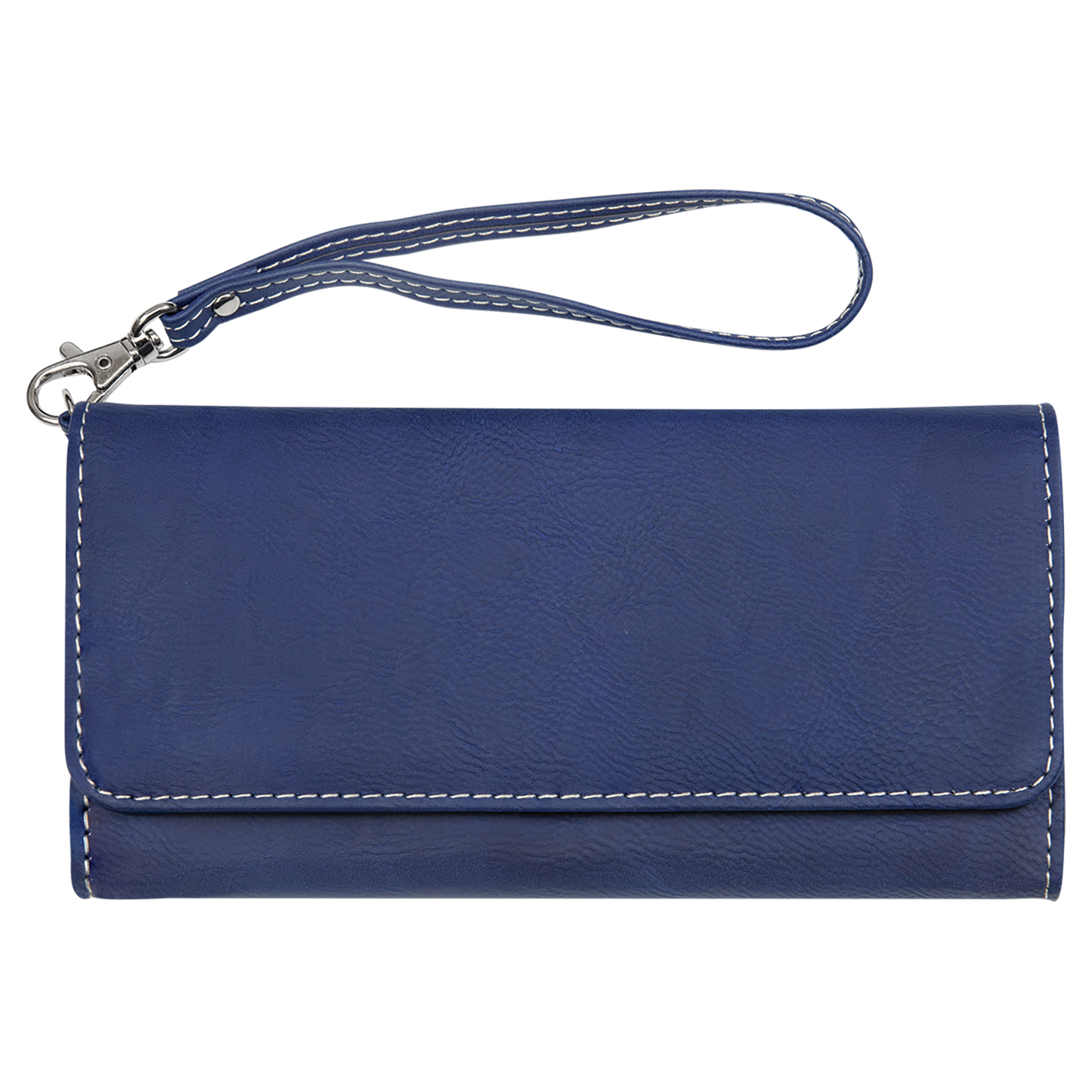 Personalized Leatherette Wallet with Strap