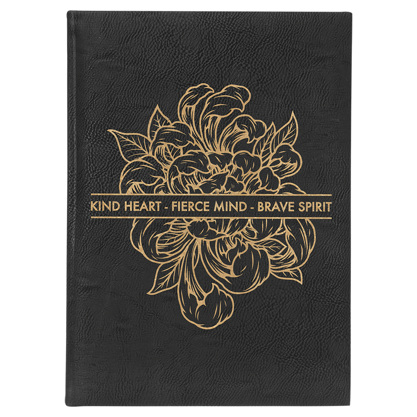 Leatherette Journal with Lined Notepad - 7" x 9 3/4"