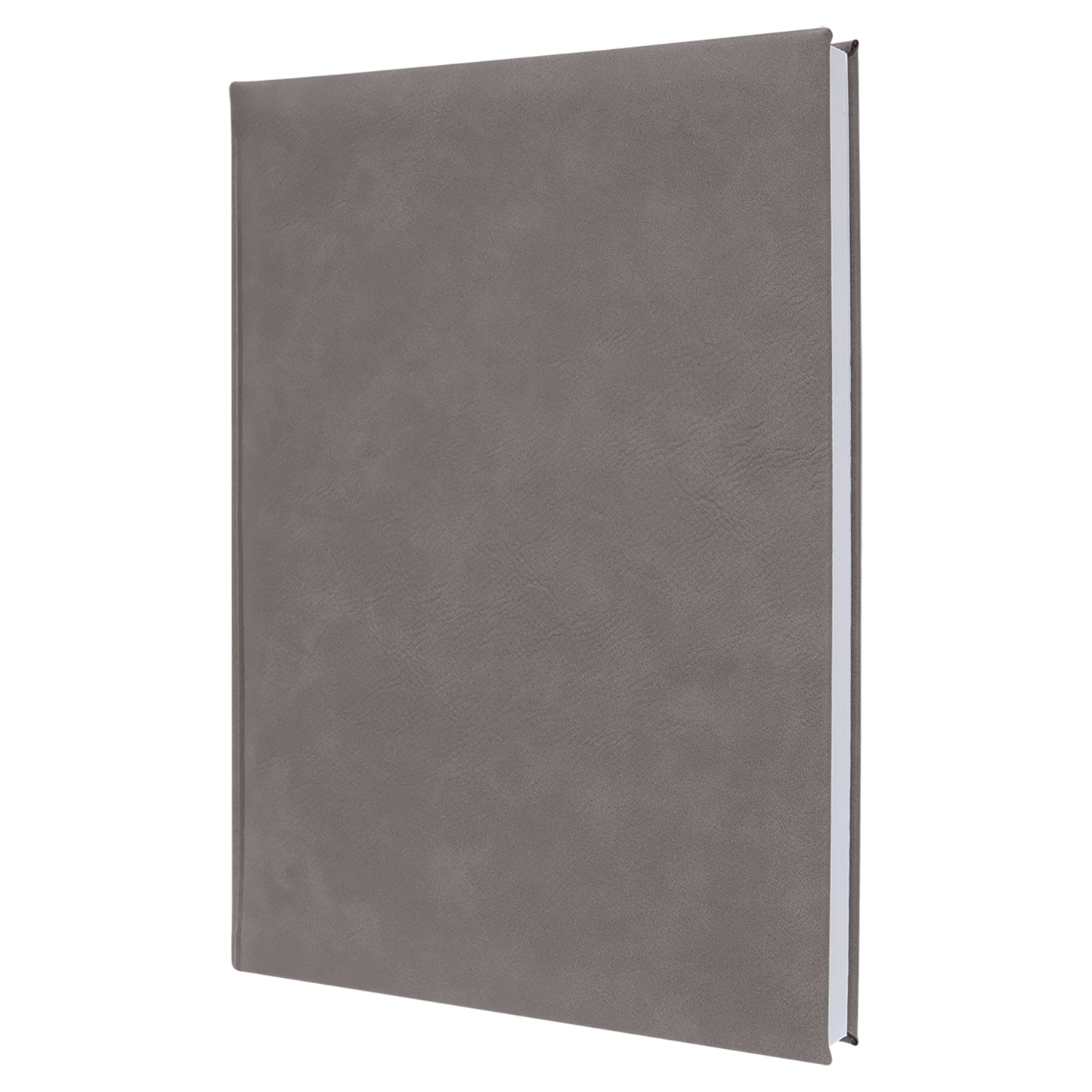 Leatherette Journal with Lined Notepad - 7" x 9 3/4"