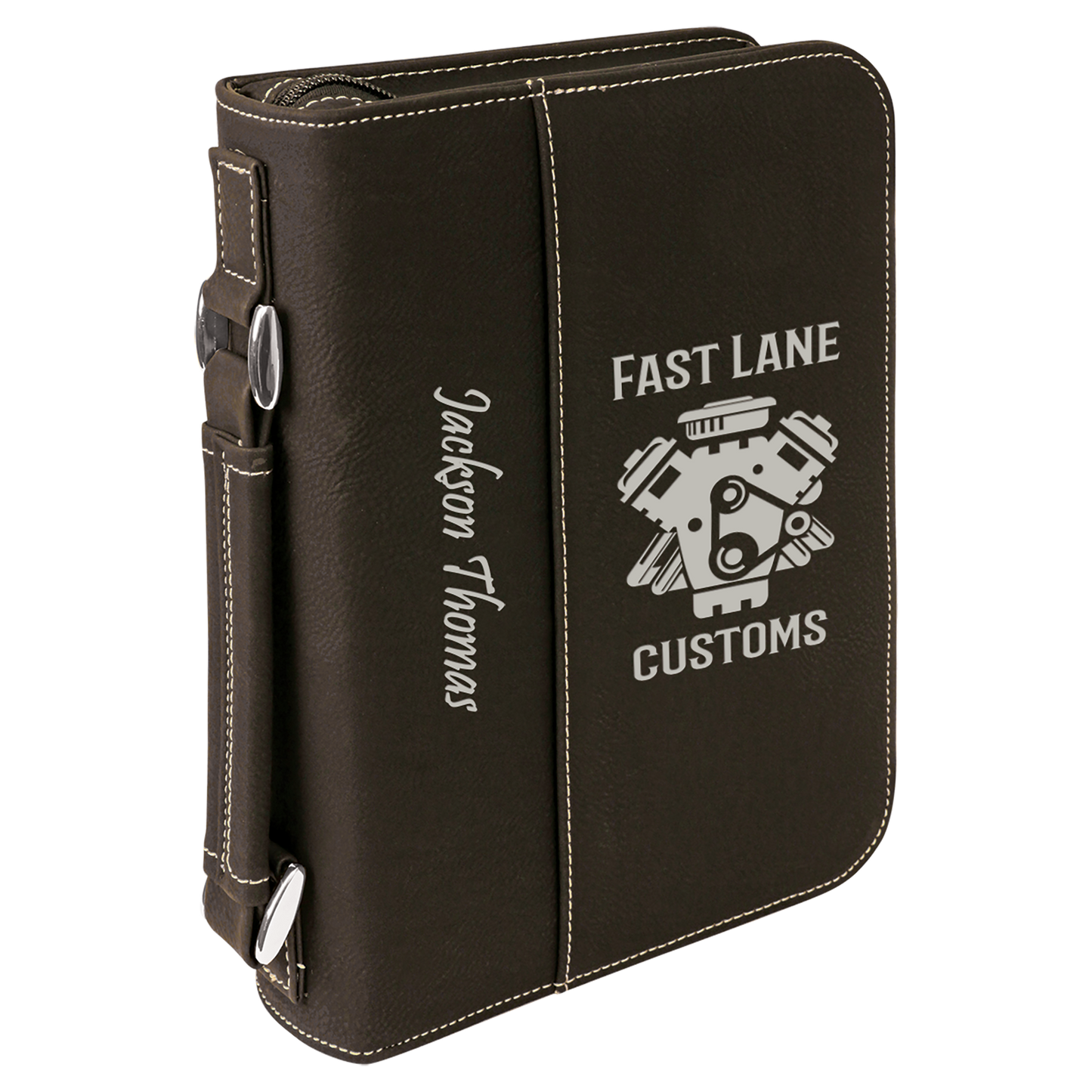Personalized Leatherette Bible Cover