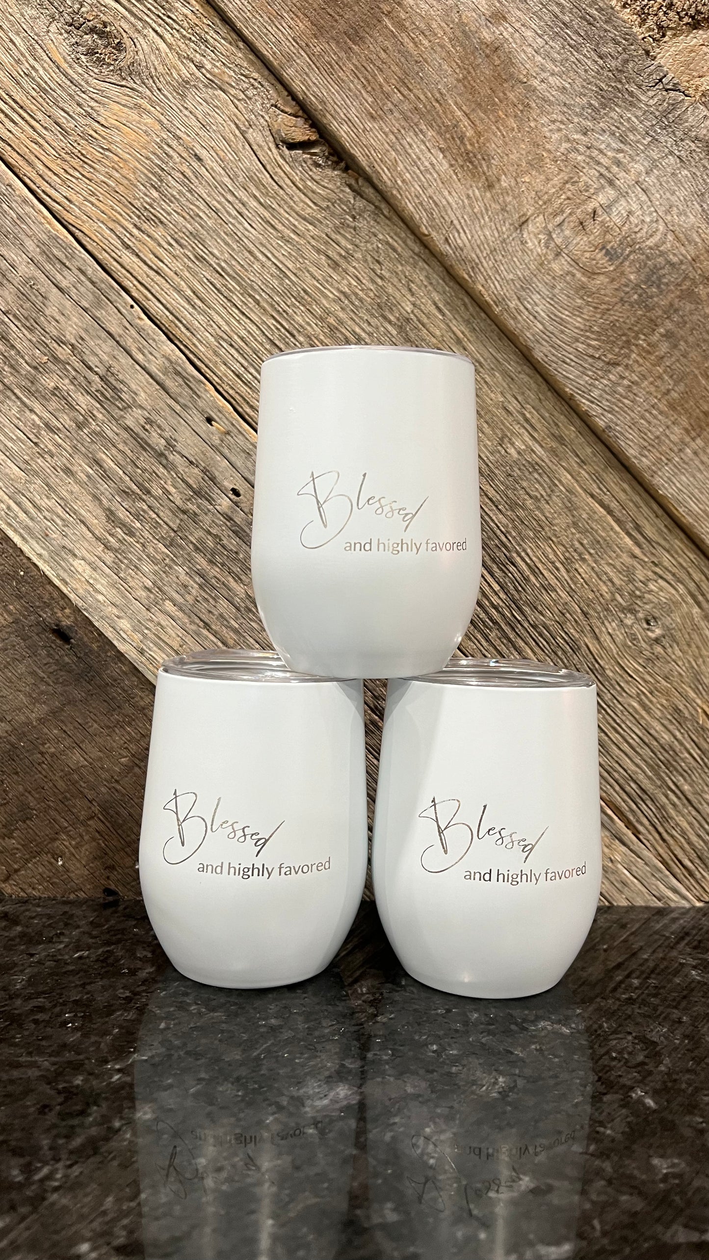Blessed and Highly Favored Wine Set