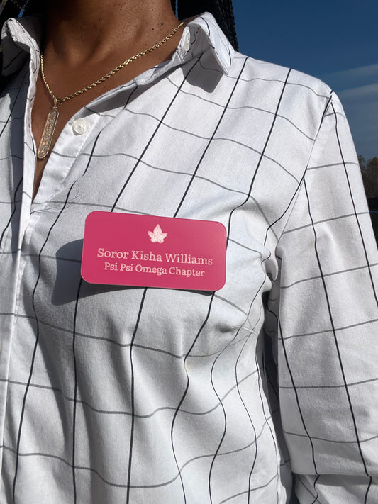 Chapter Name Badges