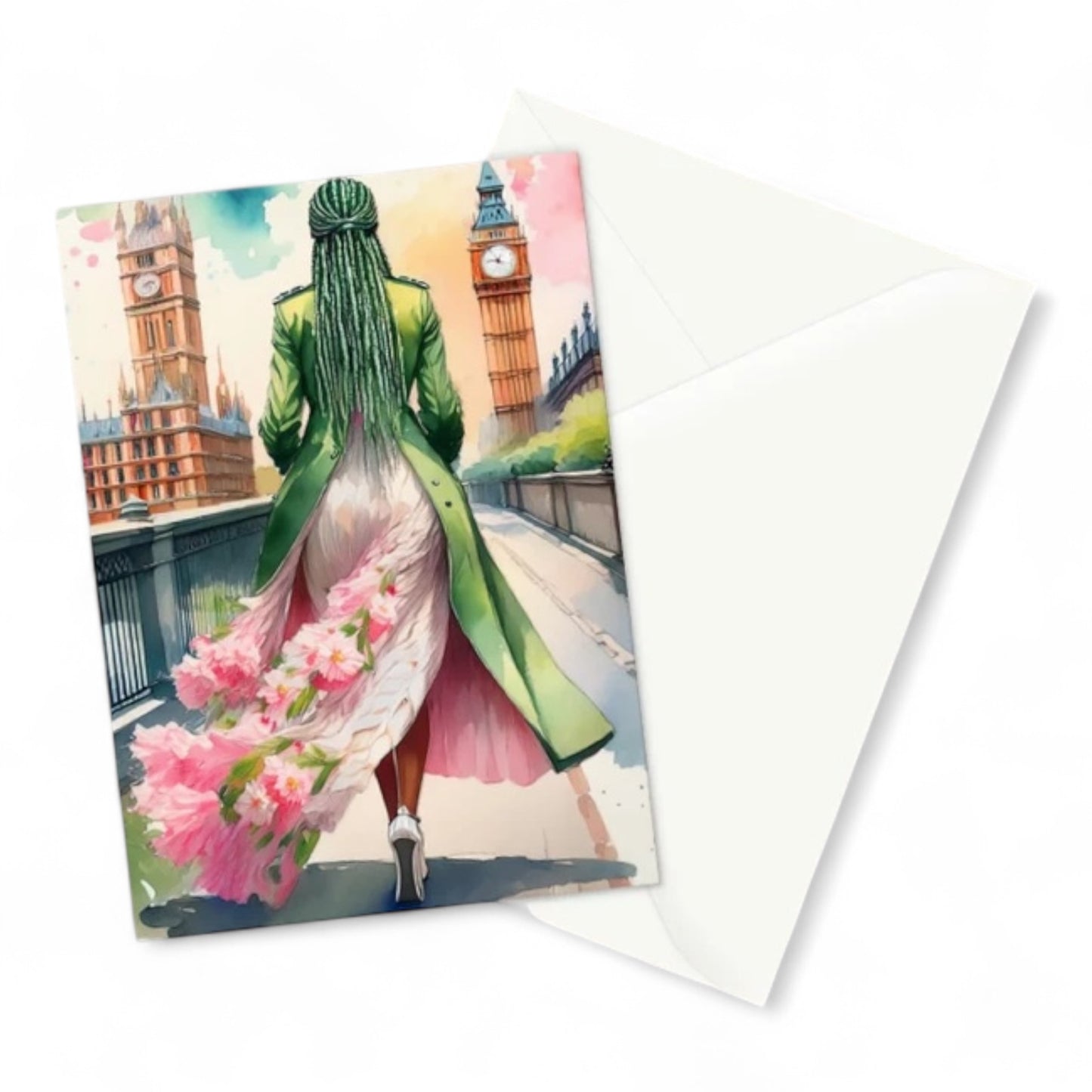 "Reflection in the City" Note Cards