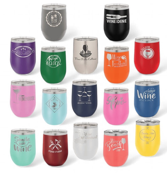 Wine Tumblers - 12 Oz