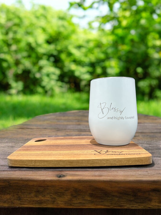 Blessed and Highly Favored Wine Set