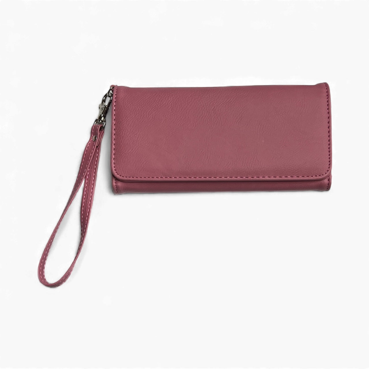 Personalized Leatherette Wallet with Strap