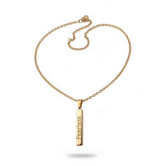"Fearless" Power Word Collection Necklace