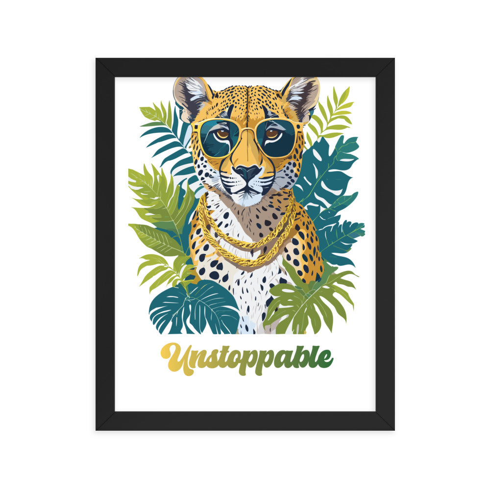 "Unstoppable" Framed poster