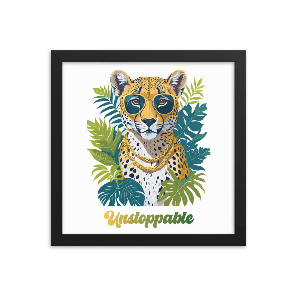 "Unstoppable" Framed poster