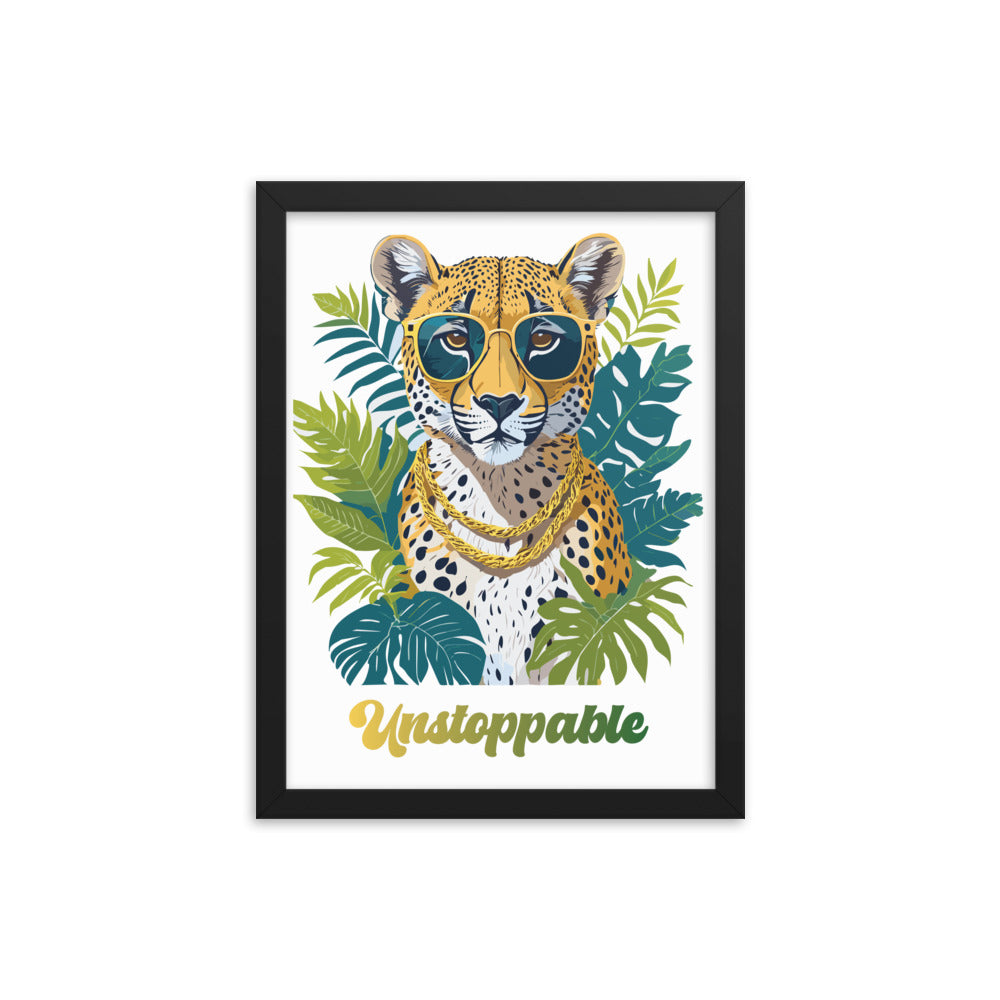 "Unstoppable" Framed poster