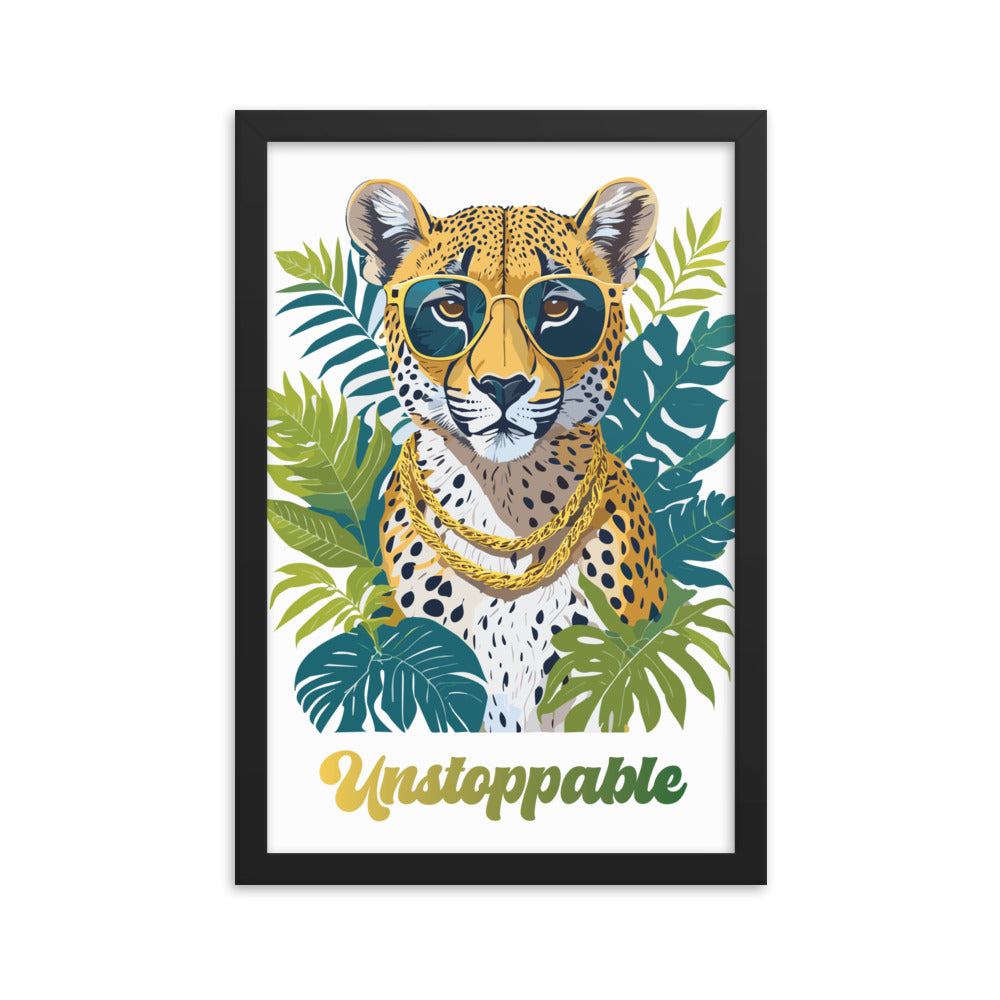 "Unstoppable" Framed poster