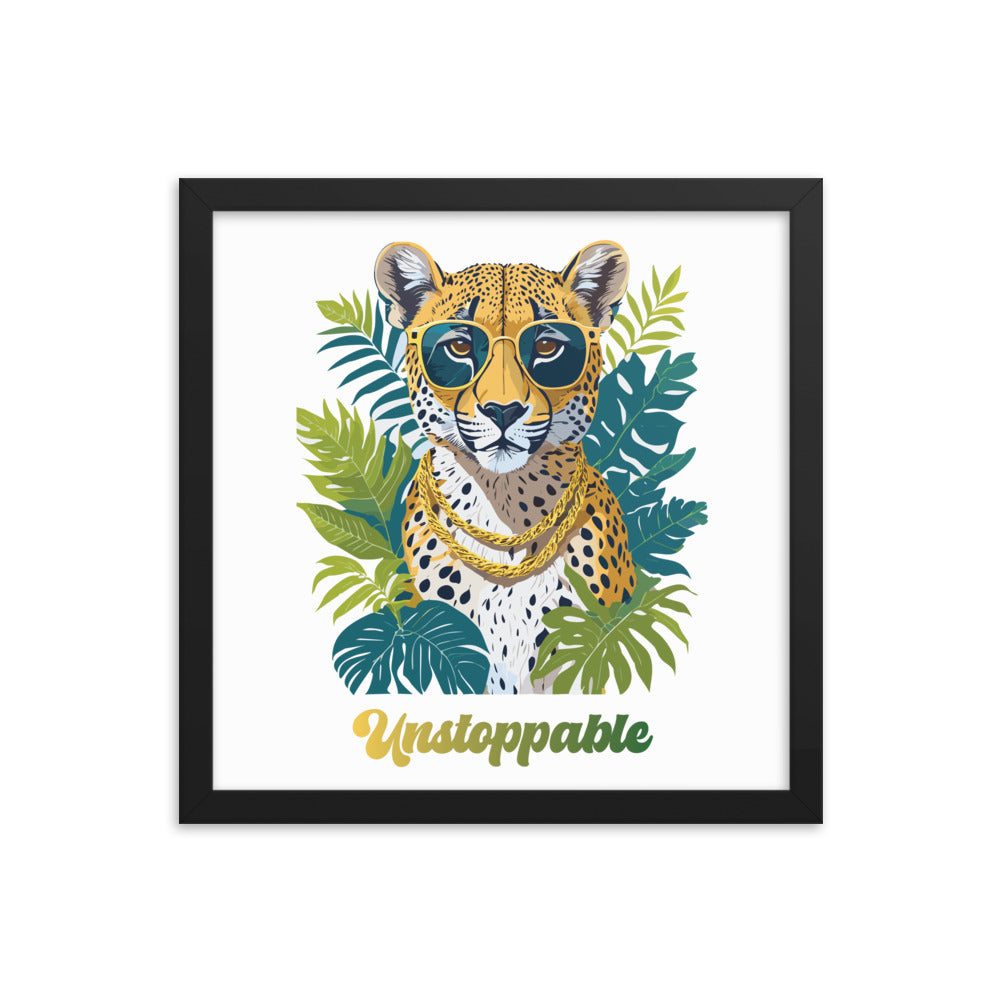 "Unstoppable" Framed poster