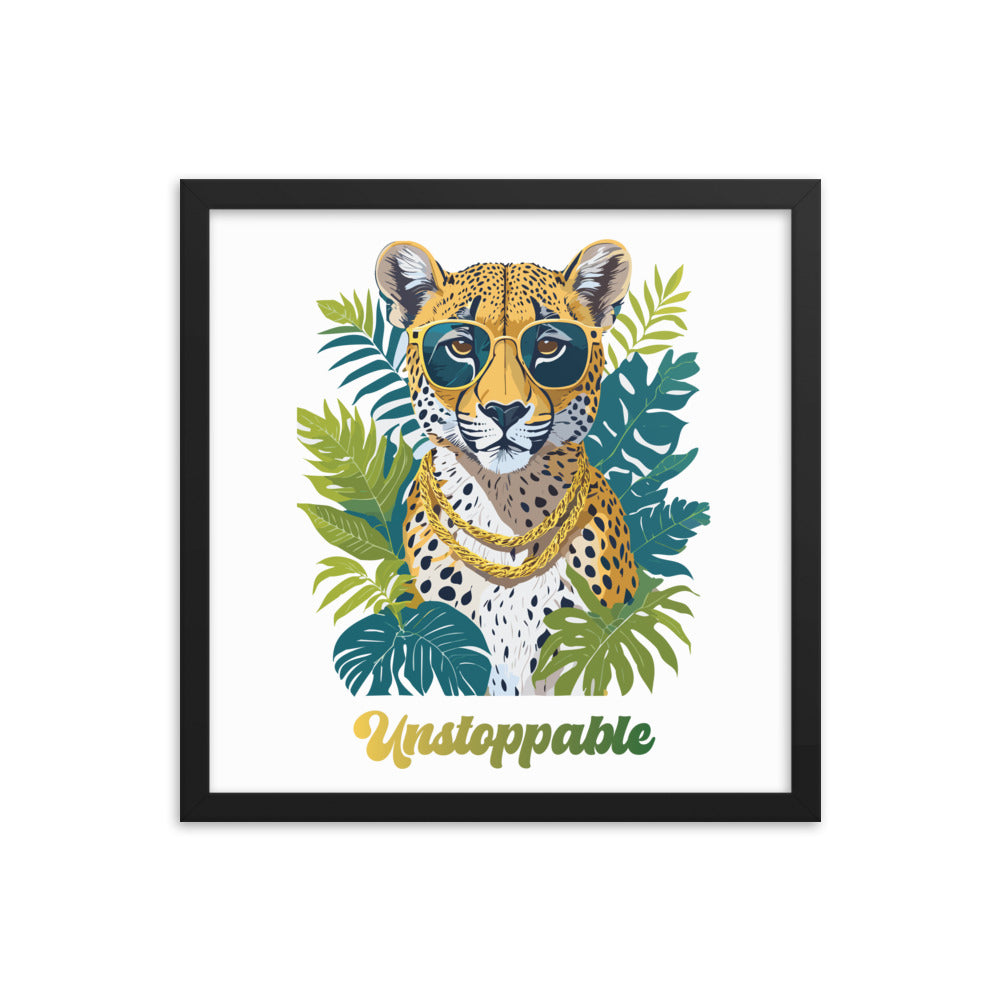 "Unstoppable" Framed poster