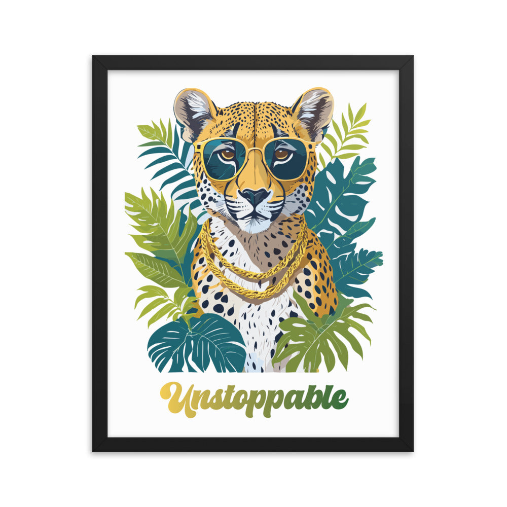"Unstoppable" Framed poster