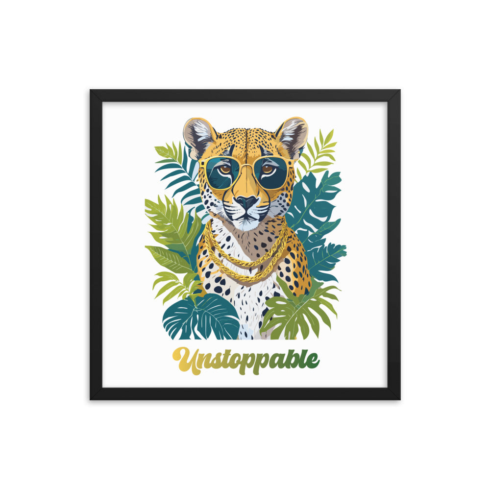 "Unstoppable" Framed poster