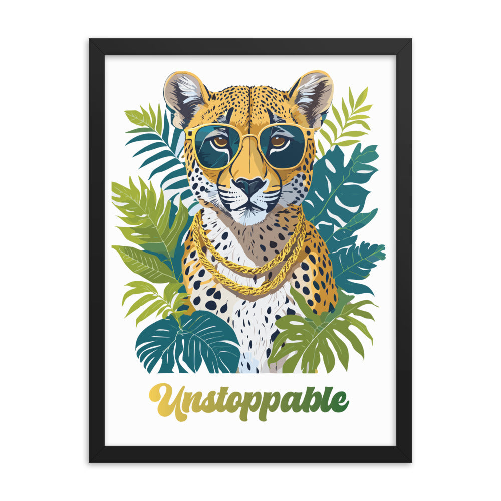 "Unstoppable" Framed poster