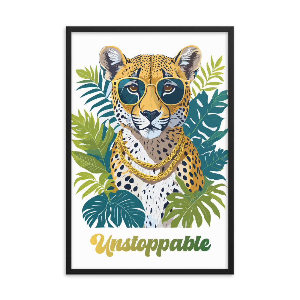 "Unstoppable" Framed poster