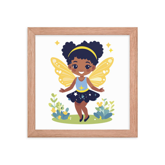 "Pretty Little Fairy" Framed poster