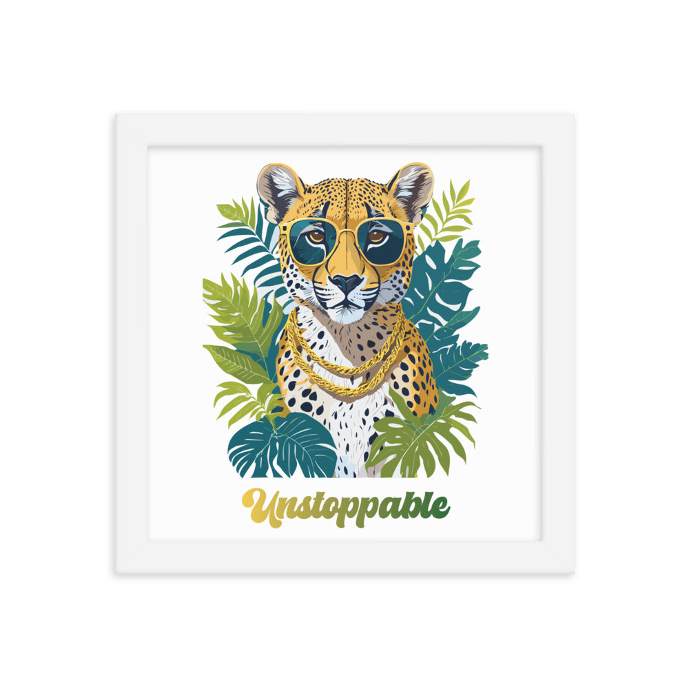 "Unstoppable" Framed poster