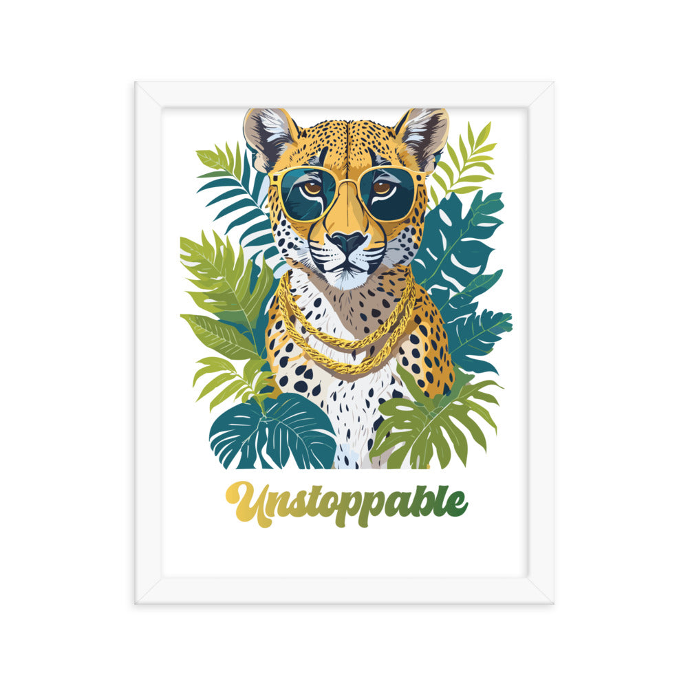 "Unstoppable" Framed poster