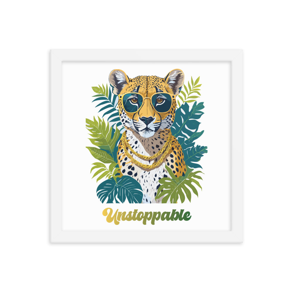 "Unstoppable" Framed poster