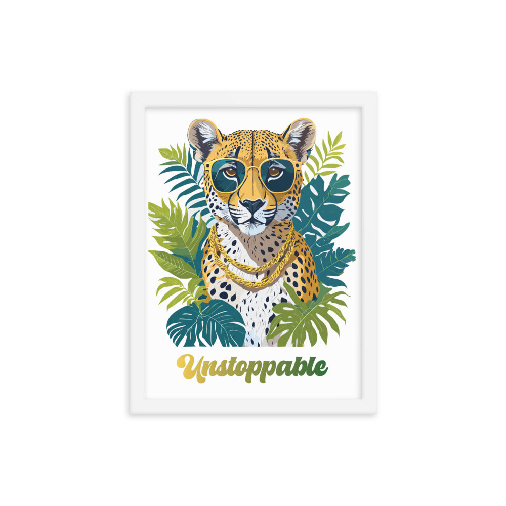 "Unstoppable" Framed poster