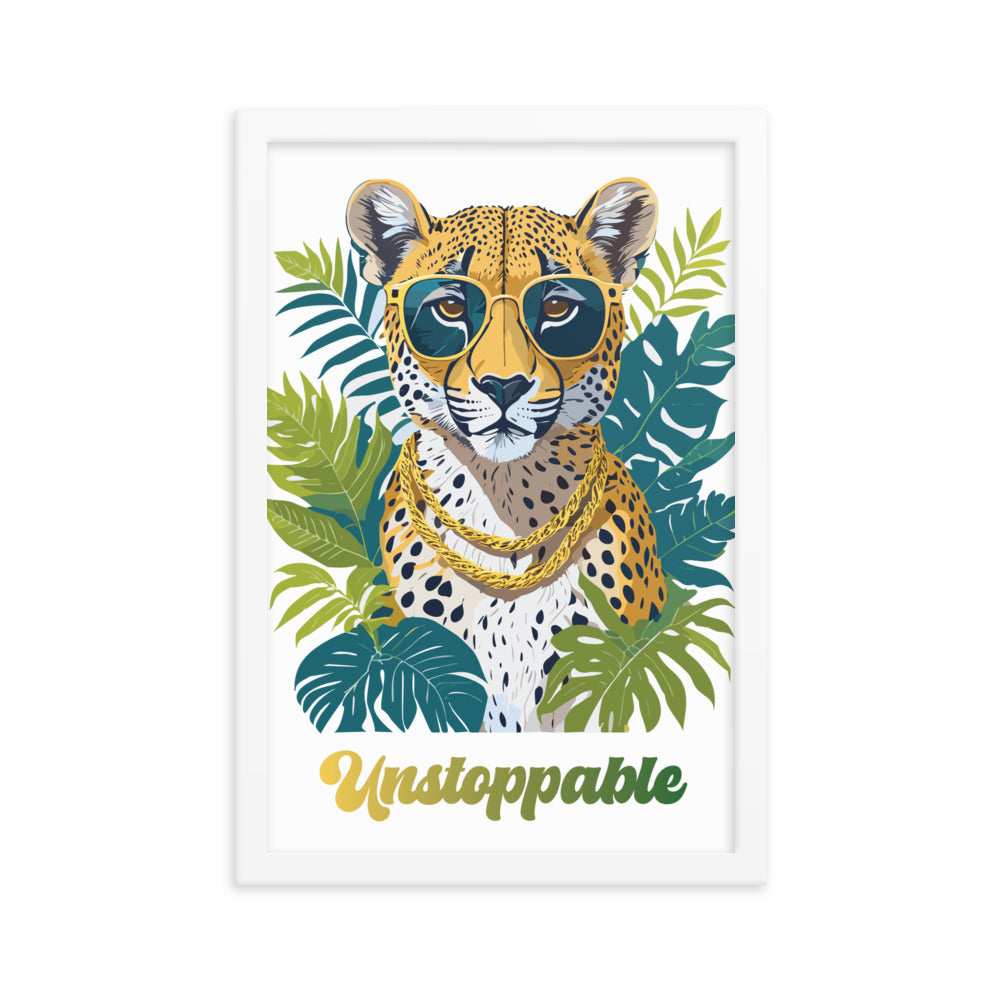 "Unstoppable" Framed poster
