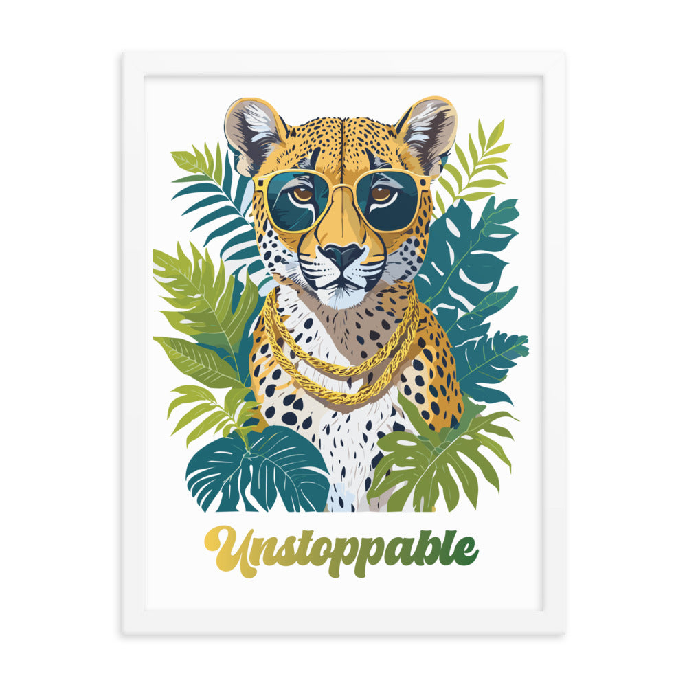 "Unstoppable" Framed poster