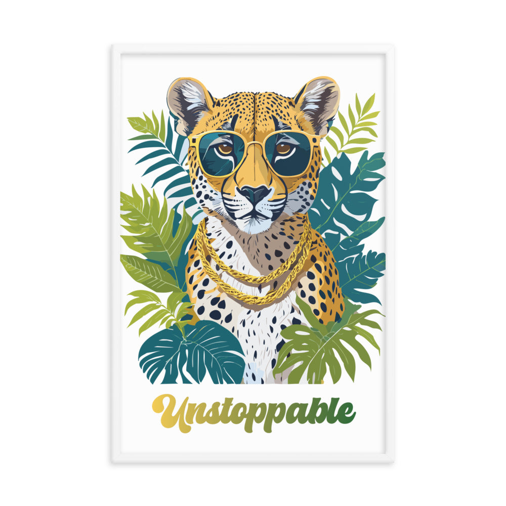 "Unstoppable" Framed poster
