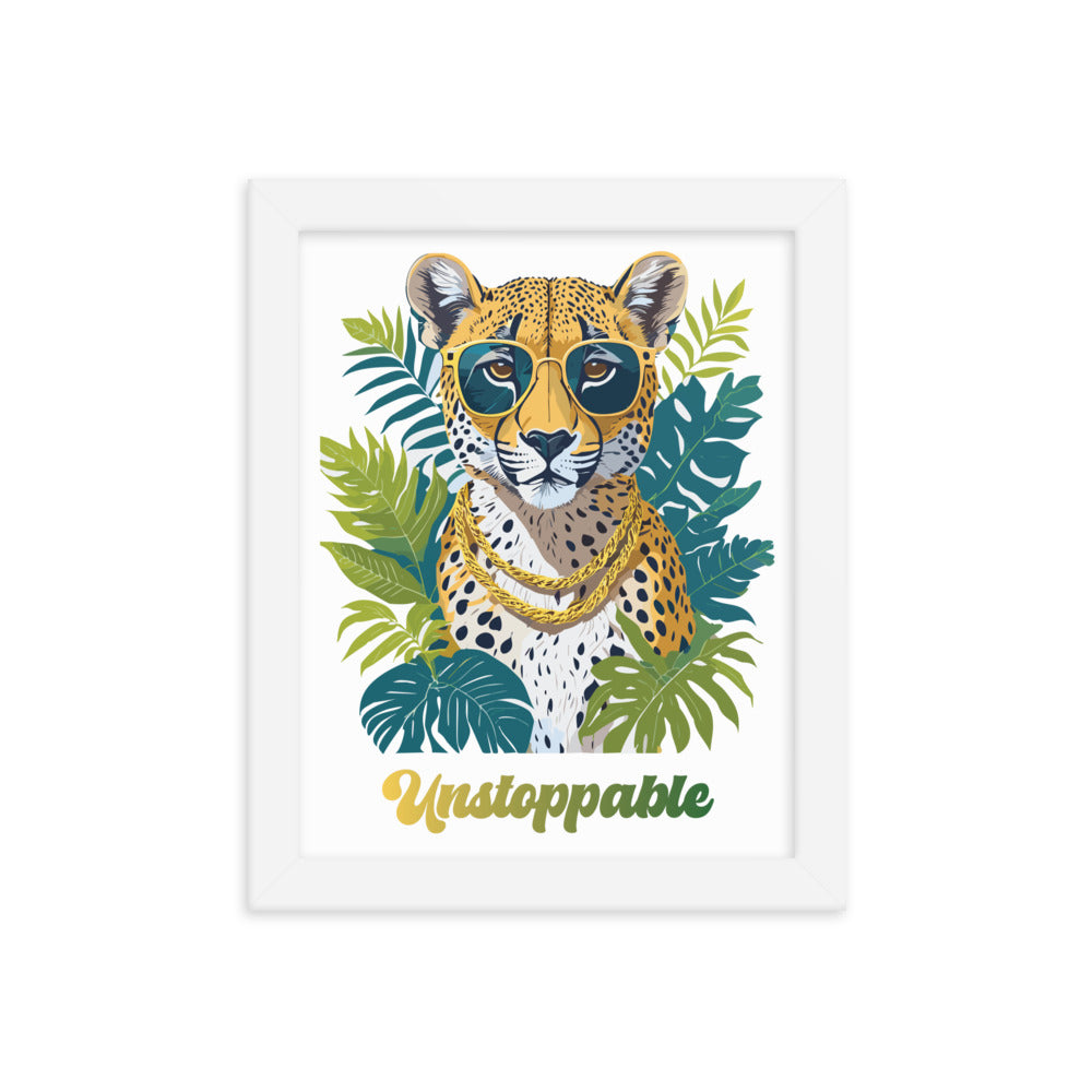 "Unstoppable" Framed poster