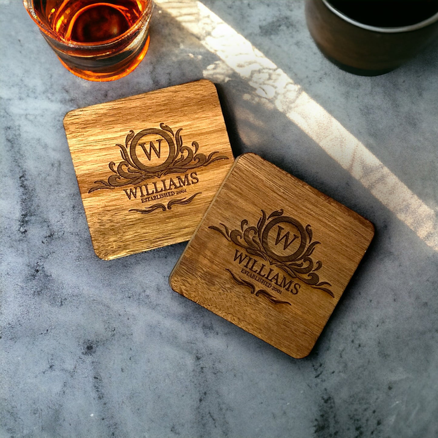 Rustic Coasters
