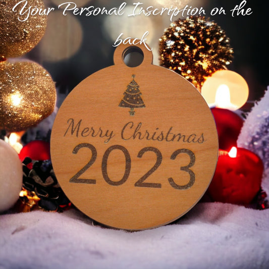 Layered Name Ornaments