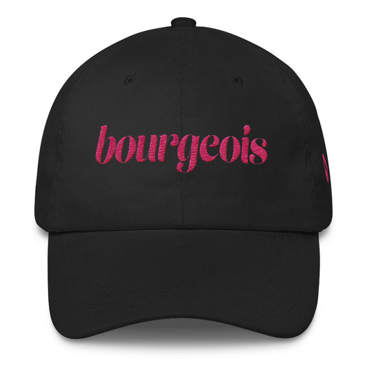 "Bourgeois with Lips" Classic Cap - Pink
